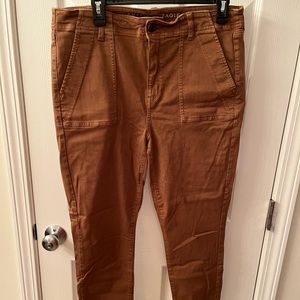 American Eagle Ne(X)t Level Stretch Skinny Jeans Dark Tan/ Brown